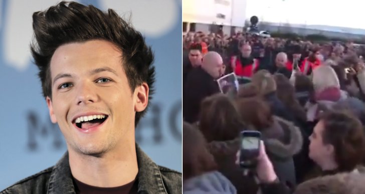 Fans, One direction, Fotboll, Doncaster Rovers, Debut, Louis Tomlinson